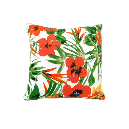 J.Elliot Home Kalani Floral Filled Cushion 43 x 43 cm Green Home & Garden Kings Warehouse 