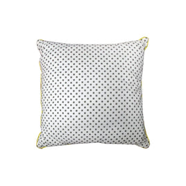 J.Elliot Home Lana Polka Yellow Filled Cushion Home & Garden Kings Warehouse 