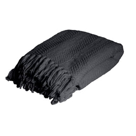 J.Elliot Home Louie Throw Rug Charcoal Home & Garden Kings Warehouse 