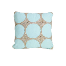 J.Elliot Home Napoleon Illusion Blue Filled Cushion 43 x 43 cm Home & Garden Kings Warehouse 
