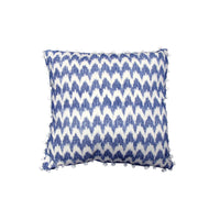 J.Elliot Home Valtina Pom Pom Blue Filled Cushion Home & Garden Kings Warehouse 