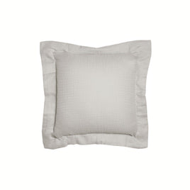 Jenny Mclean Paris Cotton Waffle Cushion Cover 40x40+5 cm - Grey Home & Garden Kings Warehouse 