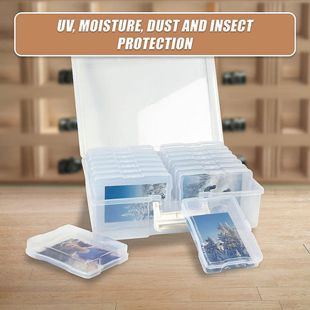 Jumbo Photo Storage Box 1600 4x6 Picture Album Organizer Container Craft Case Home & Garden Kings Warehouse 