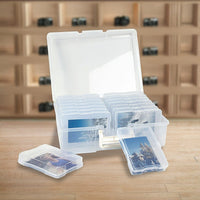 Jumbo Photo Storage Box 1600 4x6 Picture Album Organizer Container Craft Case Home & Garden Kings Warehouse 