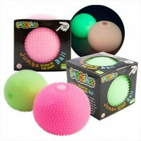 Jumbo Spiky Glow Green Ball