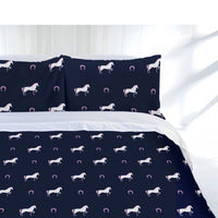 Just Home Just Home Horse Shoe Quilt Cover Set Double Home & Garden Kings Warehouse 