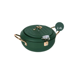 Justcook 20cm JSHS-YZG0320-1 Double Handle Tempura Karaga Fryer Pot Frying Pan Appliances Kings Warehouse 