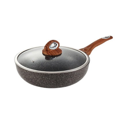 Justcook 30cm JSHS-IH4930C-1 Marble Wok Stirfry Pan Home & Garden Kings Warehouse 
