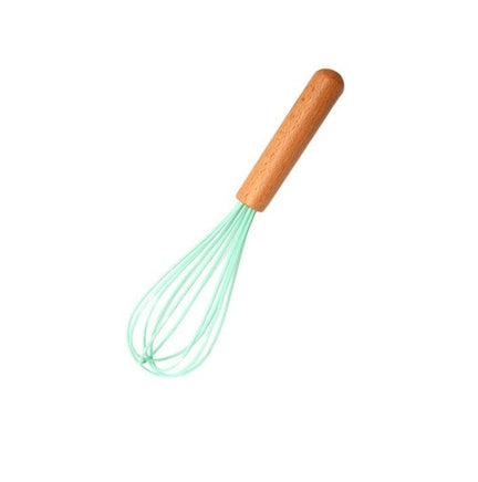 Justcook JSHS-DDQ01-1 Silicon Whisk w/ Wood Handle for for Whipping, Baking Home & Garden Kings Warehouse 
