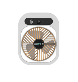 JY Ice Fog Air Conditioning Mist Humidfier Mini Fan Humidifying - White Appliances Kings Warehouse 