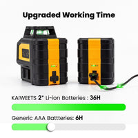 KAIWEETS KT360B Green Laser Level Self Leveling Horizontal Vertical Line Laser Level Kings Warehouse 