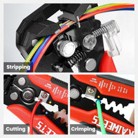 Kaiweets KWS-103 Self Adjusting Wire Stripper Wire Cutter Cable Stripper Clamp Auto Accessories Kings Warehouse 