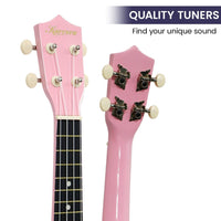 Karrera 21in Ukulele - Pink Kings Warehouse 