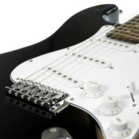 Karrera 39in Electric Guitar - Black Kings Warehouse 