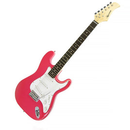Karrera 39in Electric Guitar - Pink Kings Warehouse 