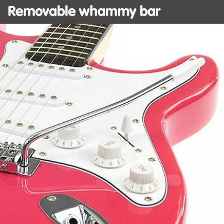 Karrera 39in Electric Guitar - Pink Kings Warehouse 