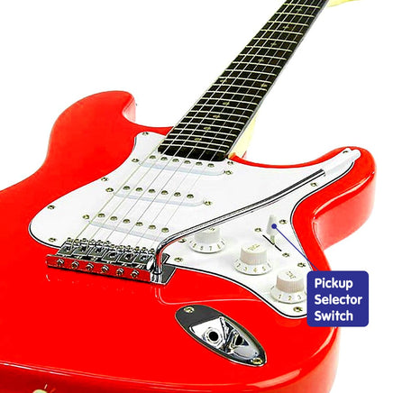 Karrera 39in Electric Guitar - Red Kings Warehouse 
