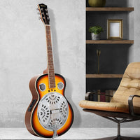 Karrera 40in Resonator Guitar - Sunburst Kings Warehouse 