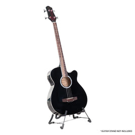 Karrera 43in Acoustic Bass Guitar - Black Kings Warehouse 