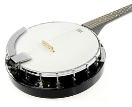 Karrera 5 String Resonator Banjo - Black Kings Warehouse 