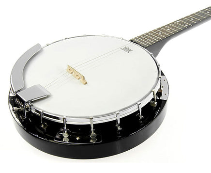 Karrera 5 String Resonator Banjo - Black Kings Warehouse 