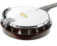 Karrera 5 String Resonator Banjo - Brown Kings Warehouse 