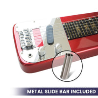 Karrera 6-String Steel Lap Guitar - Metallic Red Kings Warehouse 