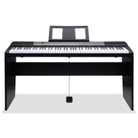 Karrera 88 Keys Electronic Keyboard Piano with Stand Black Kings Warehouse 