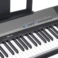 Karrera 88 Keys Electronic Keyboard Piano with Stand Black Kings Warehouse 