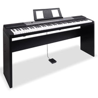 Karrera 88 Keys Electronic Keyboard Piano with Stand Black Kings Warehouse 