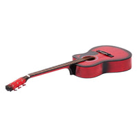 Karrera Acoustic Cutaway 40in Guitar - Red Kings Warehouse 