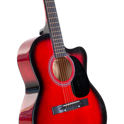 Karrera Acoustic Cutaway 40in Guitar - Red Kings Warehouse 