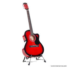 Karrera Acoustic Cutaway 40in Guitar - Red Kings Warehouse 