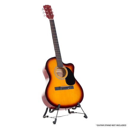 Karrera Acoustic Cutaway 40in Guitar - Sunburst Kings Warehouse 