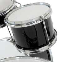 Karrera Children's 4pc Drum Kit - Black Kings Warehouse 