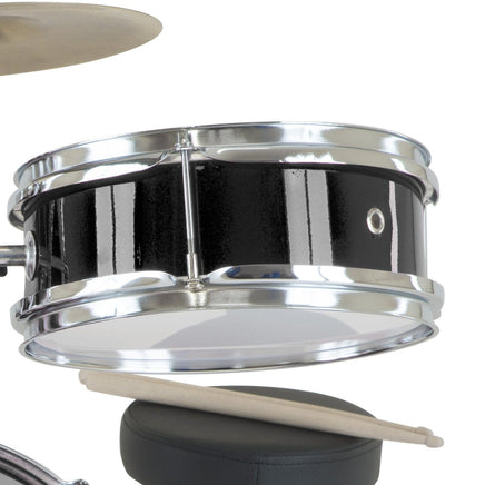 Karrera Children's 4pc Drum Kit - Black Kings Warehouse 