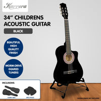 Karrera Childrens Acoustic Guitar Kids - Black Kings Warehouse 