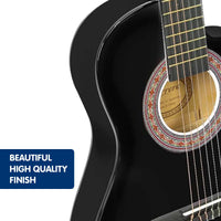 Karrera Childrens Acoustic Guitar Kids - Black Kings Warehouse 