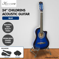 Karrera Childrens Acoustic Guitar Kids - Blue Kings Warehouse 