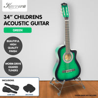 Karrera Childrens Acoustic Guitar Kids - Green Kings Warehouse 