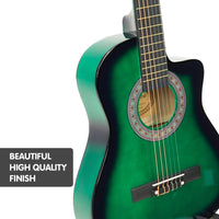 Karrera Childrens Acoustic Guitar Kids - Green Kings Warehouse 