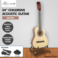 Karrera Childrens Acoustic Guitar Kids - Natural Kings Warehouse 