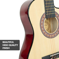 Karrera Childrens Acoustic Guitar Kids - Natural Kings Warehouse 