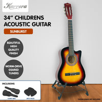 Karrera Childrens Acoustic Guitar Kids - Sunburst Kings Warehouse 