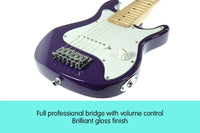 Karrera Electric Childrens Guitar Kids - Purple Kings Warehouse 