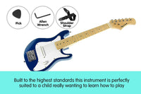 Karrera Electric Childrens Kids Guitar - Blue Kings Warehouse 