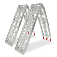 Kartrite 2x Aluminium Folding Loading Ramps ATV Motorbike Kings Warehouse 