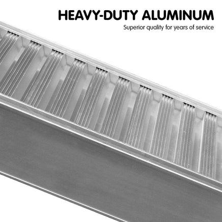 Kartrite 2x Heavy Duty Aluminium Loading Ramps - 2m Kings Warehouse 