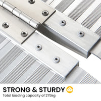 Kartrite 3ft Aluminium Foldable Wheelchair Ramp R01 Health & Beauty Kings Warehouse 