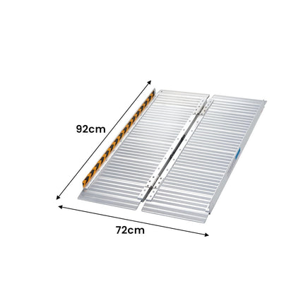 Kartrite 3ft Aluminium Foldable Wheelchair Ramp R01 Health & Beauty Kings Warehouse 